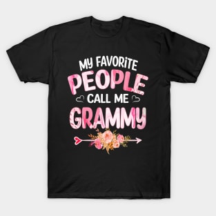 Grammy - My Favorite People Call Me Grammy T-Shirt